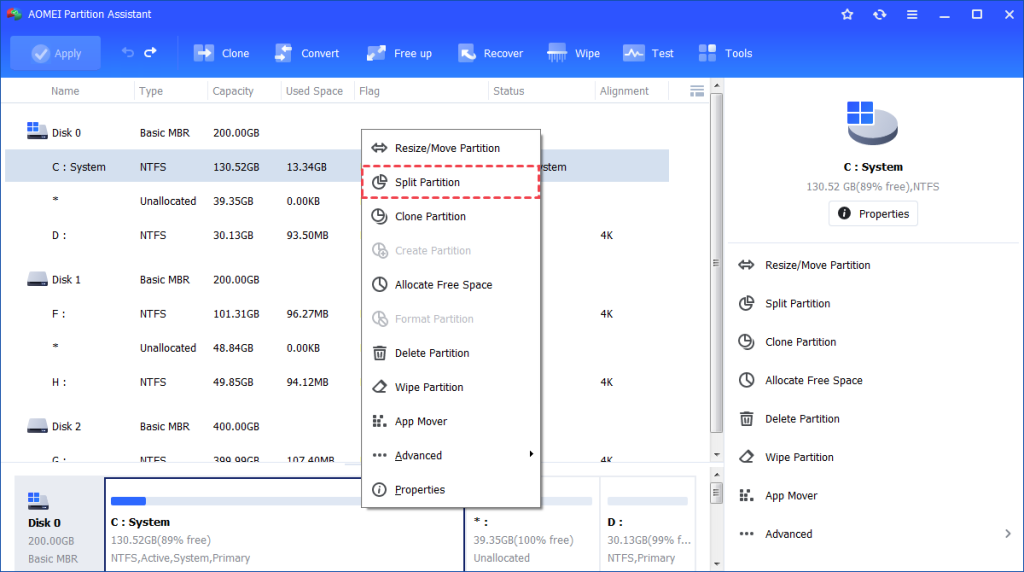 Aomei Partition Assistant Crack 